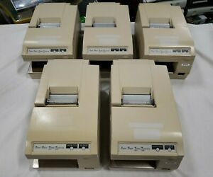 Lot of 5 Epson TM-U375 M63UA POS Receipt &amp; Validation Printer