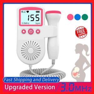 Heart Rate Monitor Home Pregnancy Baby Fetal Sound Heart Rate Detector Display