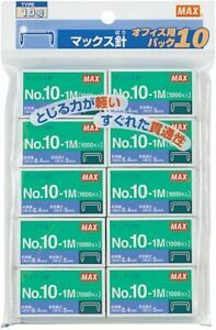 MAX stapler staple for handy type No.10-1M No. 10 10 pieces