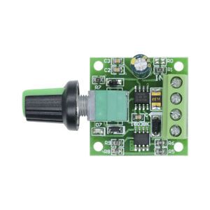 2A Motor Speed Switch Controller PWM 1803BK+self-recovery Fuse DC 1.8V 3V 5V 6V