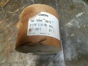 NORTON T462 TUFBAK DURITE 3 7/16” X 25 Yards Grit 240-C