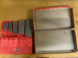 6 pc. Set Starrett Adjustable Parallel No. S 154 L