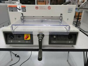 Triumph MBM IDEAL 3915 15” Electric Paper Cutter Warranty – 4305 4315 4350