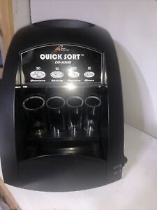 Electric Coin Sorter Machine 1 Row Anti Jam Fast Sorting Money Change Automatic