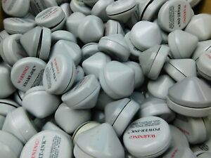 Lot 250 Security Tags Smart Ink Dye Anti Theft Sensors Retail Clothing Gray