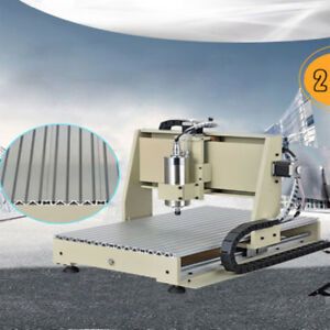 1.5kw USB 4Axis 6040 CNC Router Milling Engraver 3D VFD Metal Wood Engraving