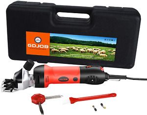 GDJOB Electric Wool Shears,500W Professional Sheep Shearing Clippers, Pet Farm S