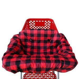 Buffalo Plaid/Woodland Collection Shopping Cart Cover-Plaid