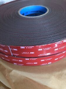 3M™ VHB™ Commercial Vehicle Tape Roll 1&#034; wide 36 Yards