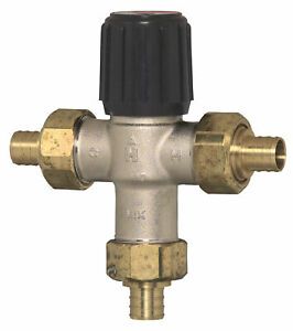 Honeywell Home AM100C1070-UPEX1LF 1/2&#034; Union PEX Thermostatic - Brass
