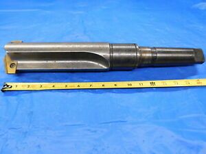 ABOUT 3 1/8 O.D. COOLANT INDEXABLE INSERT SPADE DRILL MORSE TAPER #5 SHANK MT5