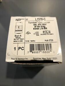 Pass &amp; Seymour L1530-C Turnlok connector 30A 250V 3ph