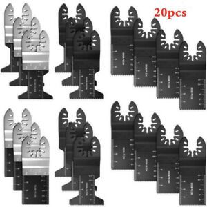 20X Oscillating Multi Tools Saw Blades Steel Cutter Universal Cutting For Dewalt