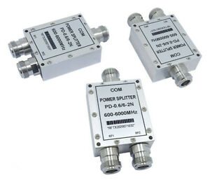 1/2 N Type RF Splitter 0.6-6G Combiner 2.4 5.8G Full Band Power Splitter