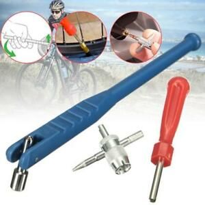 Motorcycle 3Pcs Car Tire Valve Stem Puller Tube Universal Durable Repair Tool LP