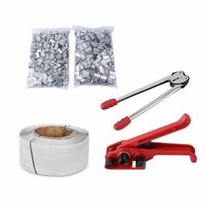 tonchean Pallet Packaging Strapping Banding Kit Tensioner Tool Sealer Pallet ...