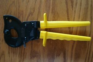 Klein Tools 63607  Ratcheting Wire Cable Cutter Tool (NEW)