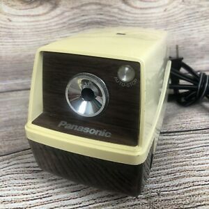 Vintage Panasonic KP-33 Auto Stop Electric Pencil Sharpener Tested Working