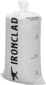 Ironclad Supply Emergency Sand Bags - Heavy Duty Sand Bags for Flooding with UV