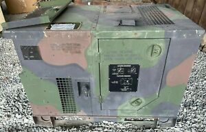 MILITARY MEP-802A 5KW DIESEL GENERATOR 60HZ SINGLE &amp; 3-PHASE  48 hrs