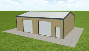 30x40x12 Simpson Steel Building kit Ready To Ship As Is