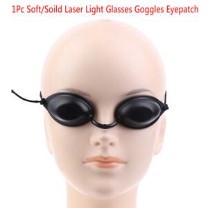 Protective Soft/Solid Eyepatch Laser Light Glasses Safety Goggles IPL Clinic .bf