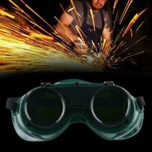 2021 New Welding Cutting Welders Goggles Glasses Flip Lenses Green Up 7Y6R U9D2