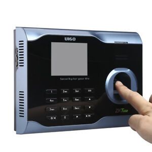 U160 LCD Biometric Fingerprint Scanner Attendance Machine For Business Hotel