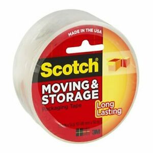 3M 3650 2&#034; x 55 Yds Clear Scotch Super Packaging Tape