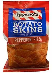 TGIF Pepperoni Pizza Flavored Potato Skins (Pack of 6)