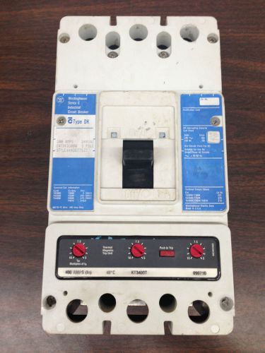 Dk3300w cutler hammer westinghouse circuit breaker with trip kt3400t for sale