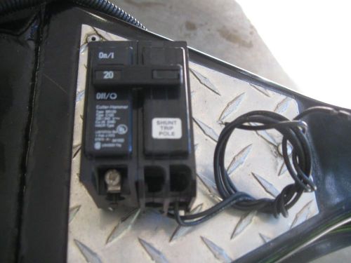 Cutler-Hammer BR120ST- 120 volt 20 Amp 1 Pole Shunt Breaker  Price Reduced!!