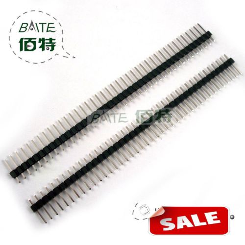 10x Strip PCB 40 Pin Pitch 2.54mm Single Row Pin Header Strip GBW