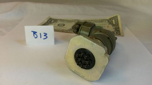 Amphenol bendix adapter connector aerospace 74718-1s ms3108a18-1p lot b13 for sale