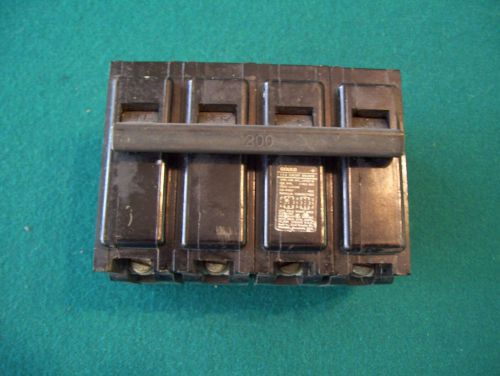 GOULD ITE, EQ-9483, 2 POLE, 200 AMP, PARALLEL CONNECTION, CIRCUIT BREAKER