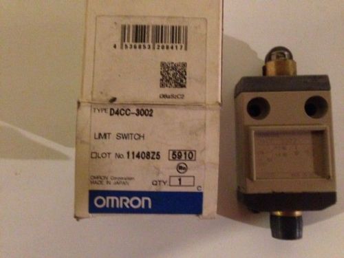 OMRON D4CC3002 Limit Switch,Roller Plunger