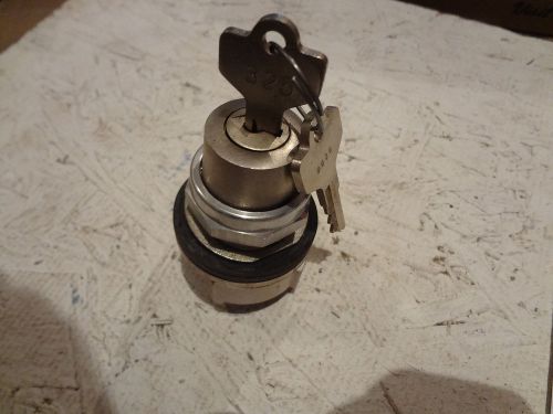 Allen bradley 800t-h4803 ser t 2 pos  selector key switch with 2 keys for sale