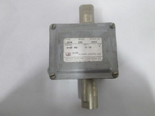 Ue united electric j21k 232 9559 differential pressure switch 250v-ac d289602 for sale