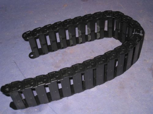 (2) igus cable carrier  20.5&#034; long z08-50-028-0 energy chain series z08    21c2 for sale