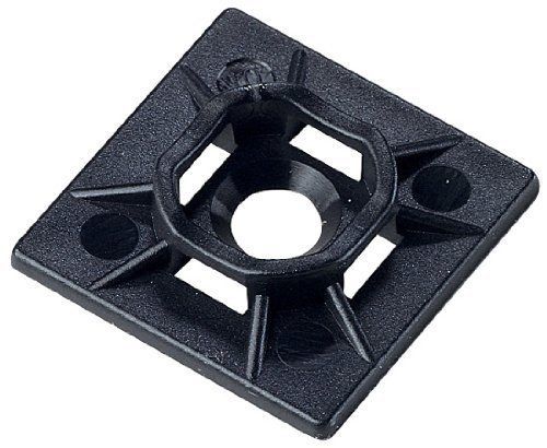 Cable tie mounting base 1-inch by 1-inch by all-states - pack of 50 for sale