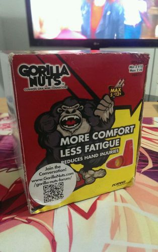 Gorilla Wire Nut Connectors Cushion Grip 70 Count Box Red/Yellow 14657(READ)