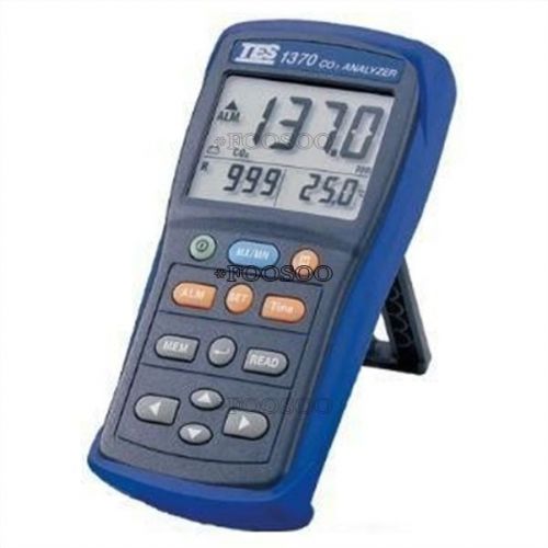Tes1370 co2 tester\new meter dioxide carbon analyzer ndir temperature rivk for sale