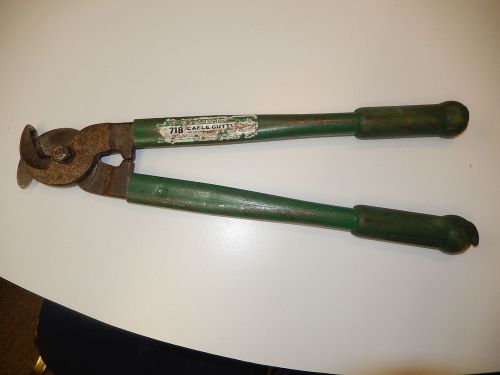 Greenlee no. 718, Cable cutter