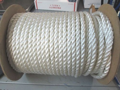 3/8&#034; X 100&#039; 3 strandCombo Plus cable pulling rope 1200 lb tinsel ,