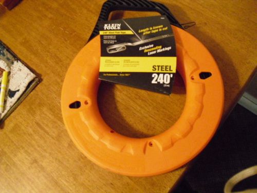 Klein 240&#039; steel fish tape brand new!! depthfinder!! for sale