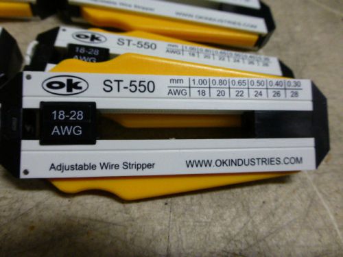 9 USED CK 30009 WIRE STRIPPER 26-36 AWG MADE IN GERMANY  NO RESERVE