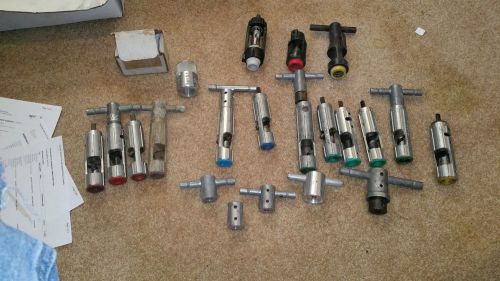 Cablematic  Cable Prep Lemco Coax Coring Tools Lot of 15