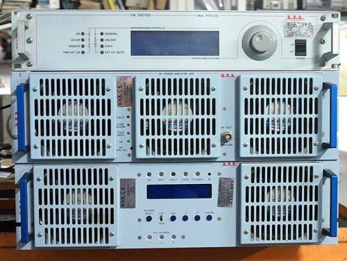 FM Radio Transmitter 2.5 Kw RVR Pj2500  Radio Broadcasting transmisores emetteur