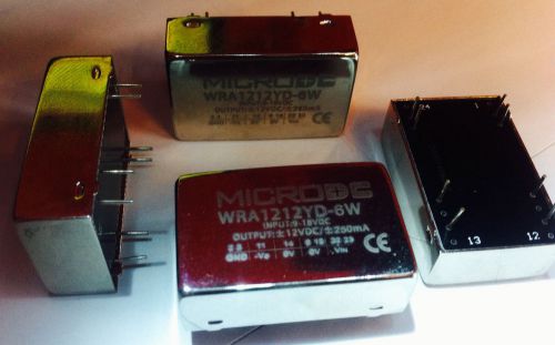 1x dc/dc wra1212yd-6w +-12v 250ma mornsun (analog of ten5-1212) send from europe for sale