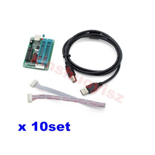 [10x]PIC K150 USB Automatic Microcontroller Programmer+ICSP Download cable
